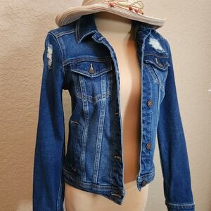 Hollister Dark Blue Denim Jacket